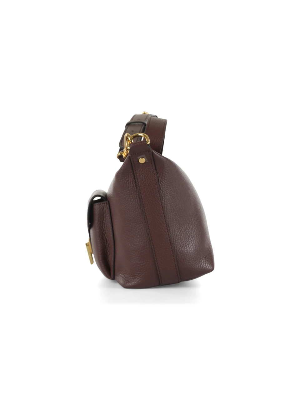 MERLOT | Borsa a tracolla in pelle BEAT GENERATION Medium