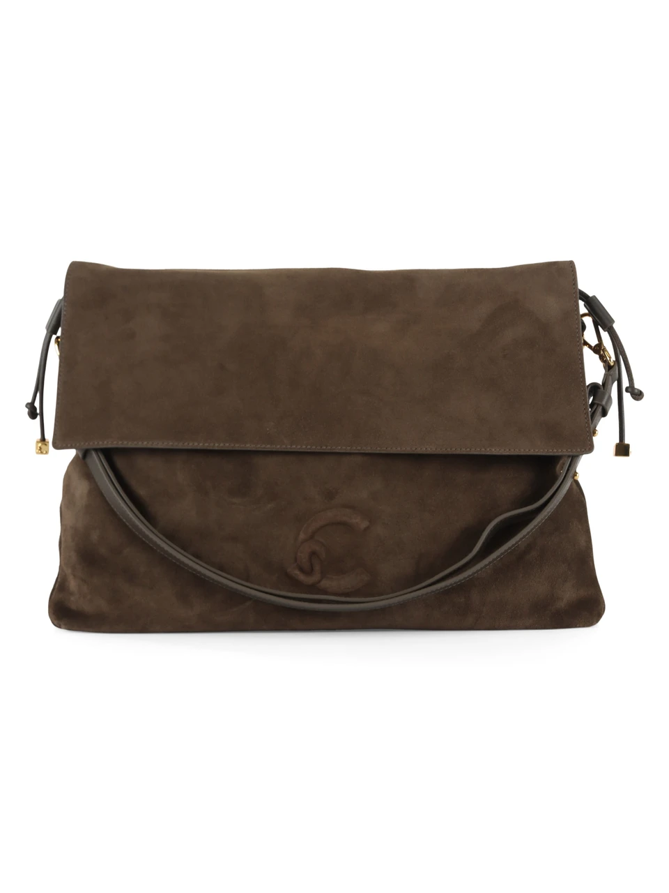 fango | Borsa in suede LIDIA Medium