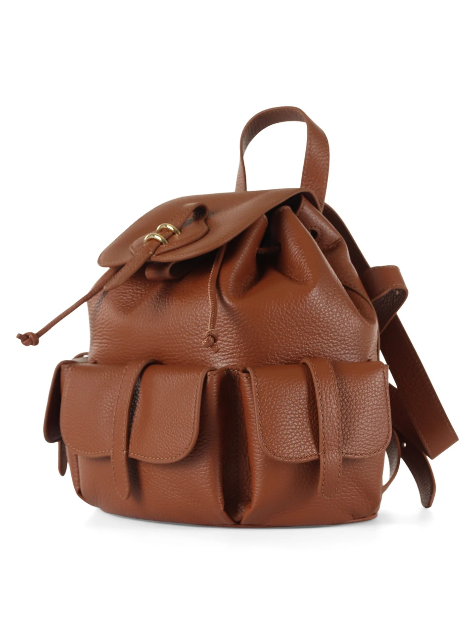 CUOIO | Zaino in pelle martellata MAVERY POCKET Medium
