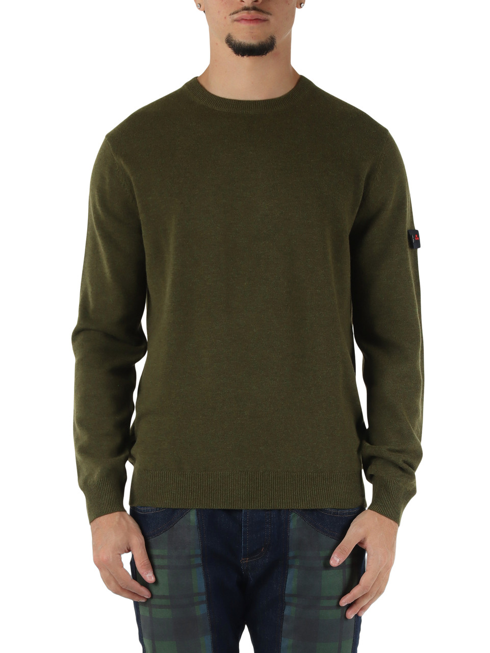 VERDE MILITARE | Maglia in misto lana NEW MARLON NC