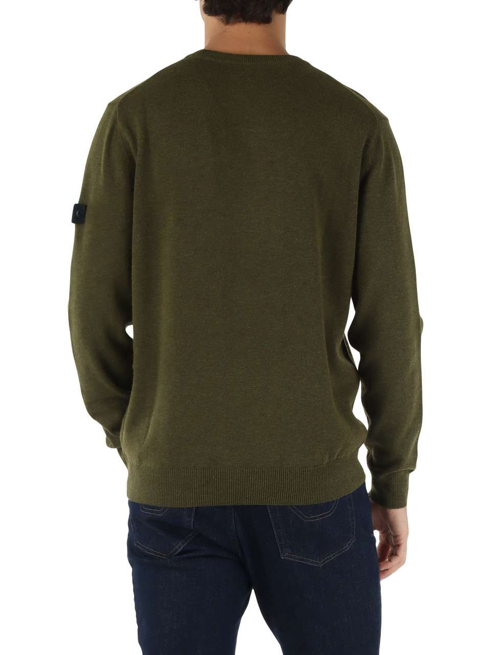 VERDE MILITARE | Maglia in misto lana NEW MARLON NC