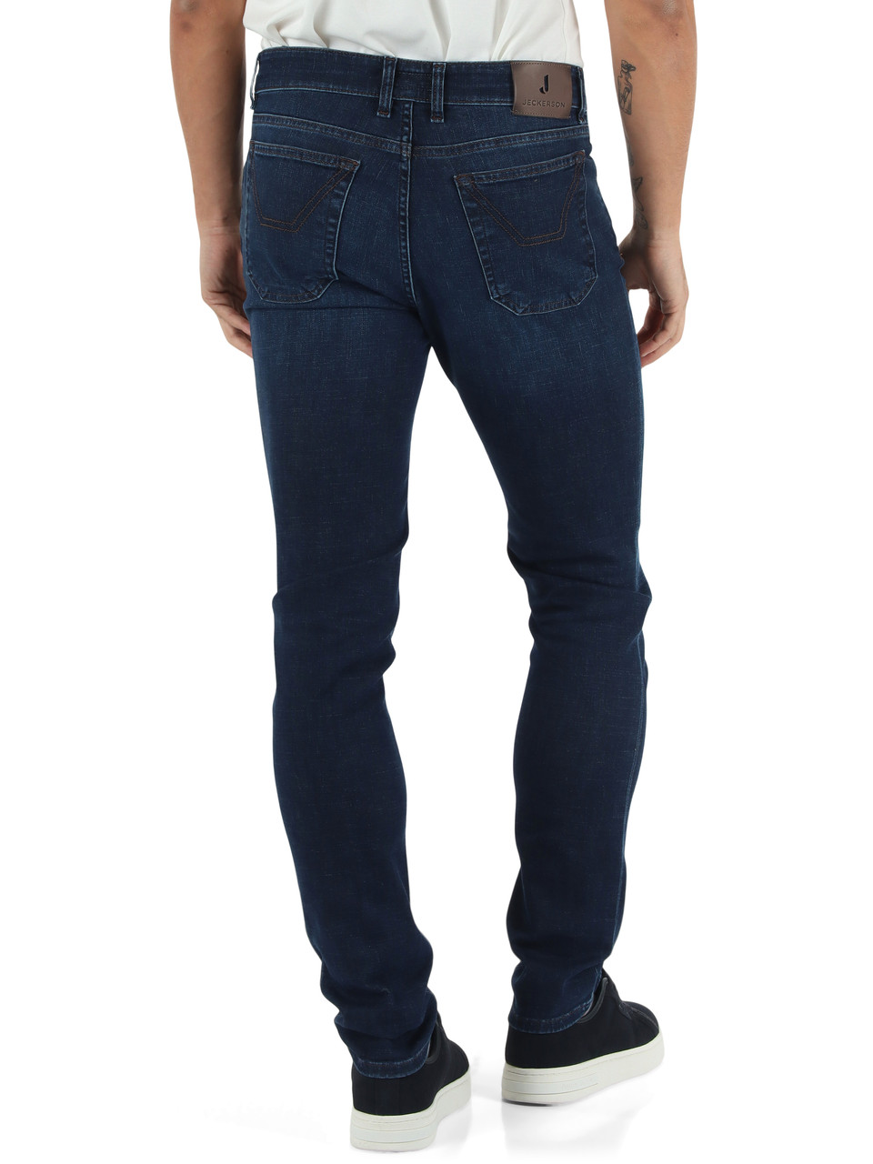 BLU SCURO | Pantalone jeans cinque tasche JORDAN slim fit
