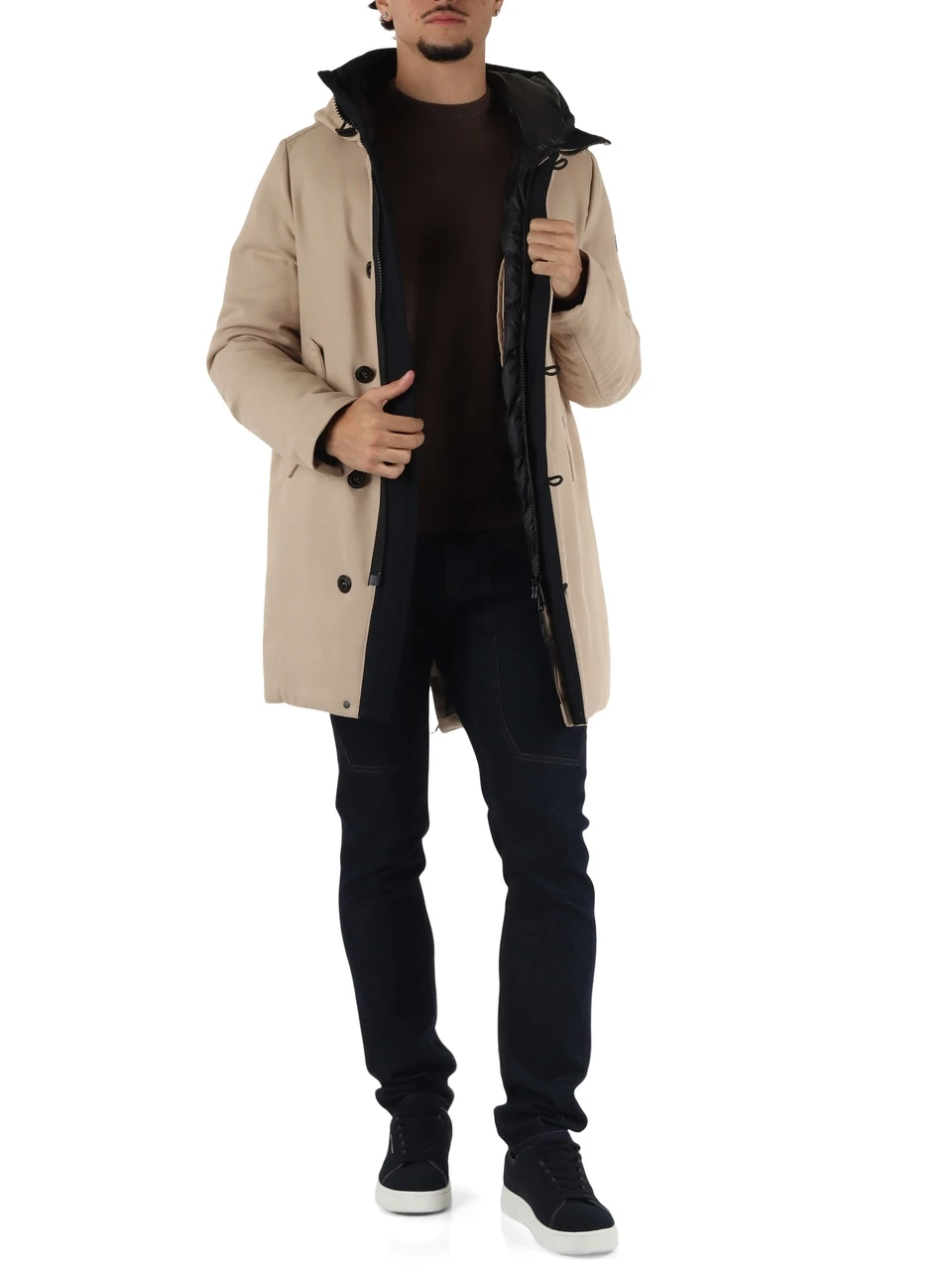 BEIGE | Piumino parka idrorepellente KASA KI 05