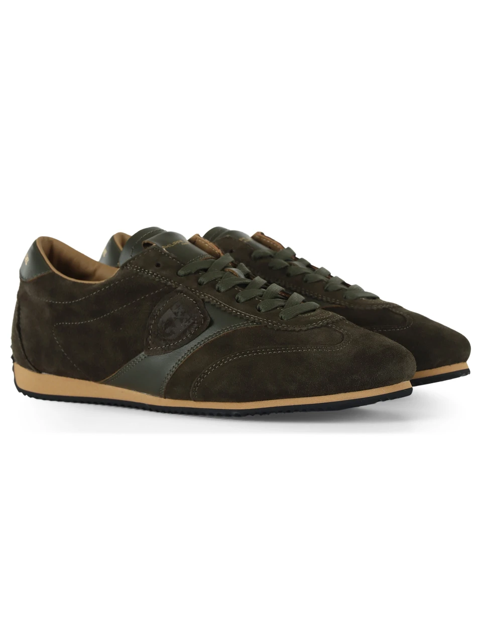 VERDE SCURO | Sneakers in pelle PLANCHE LOW