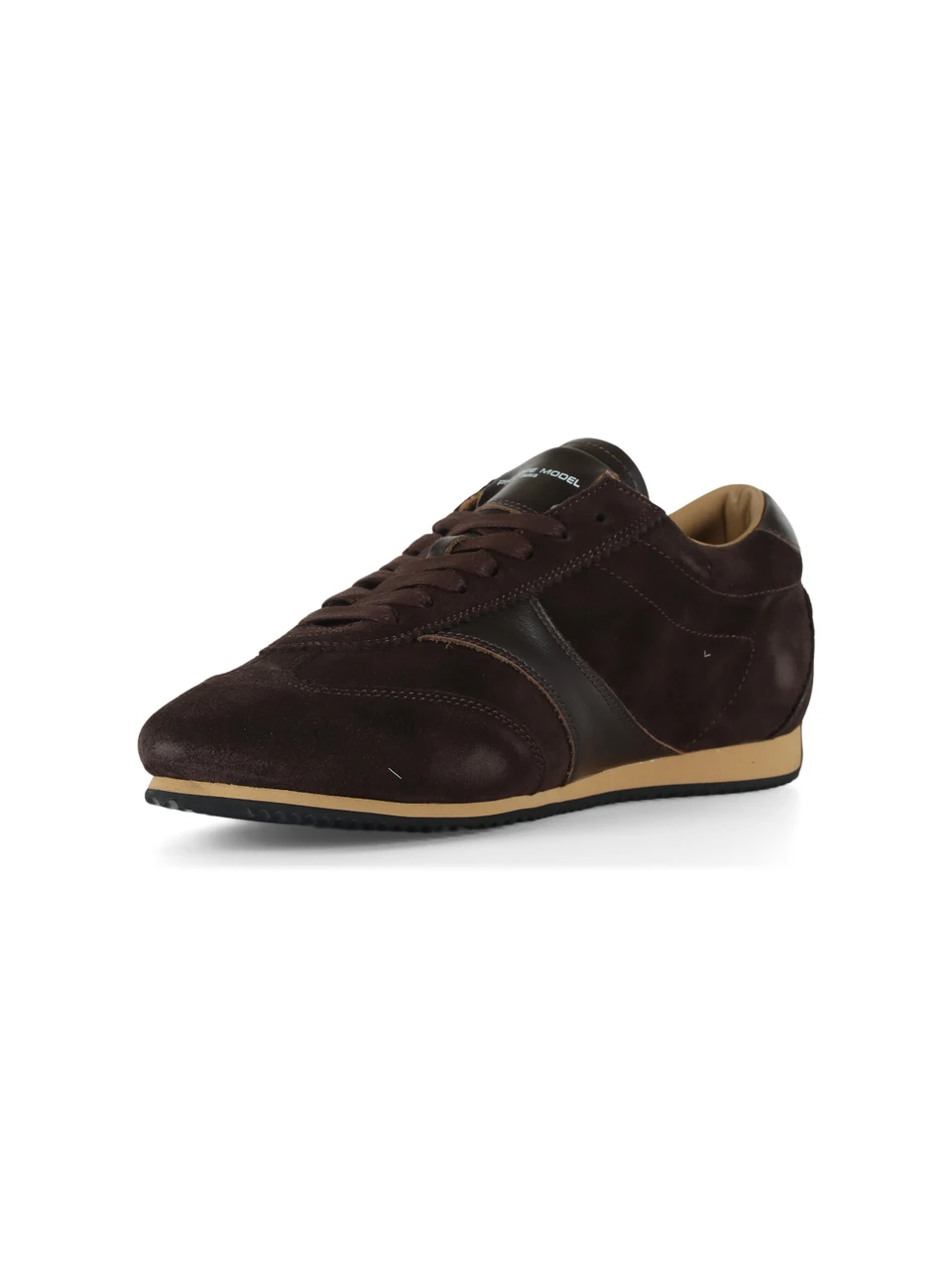 marrone scuro | Sneakers in pelle PLANCHE LOW