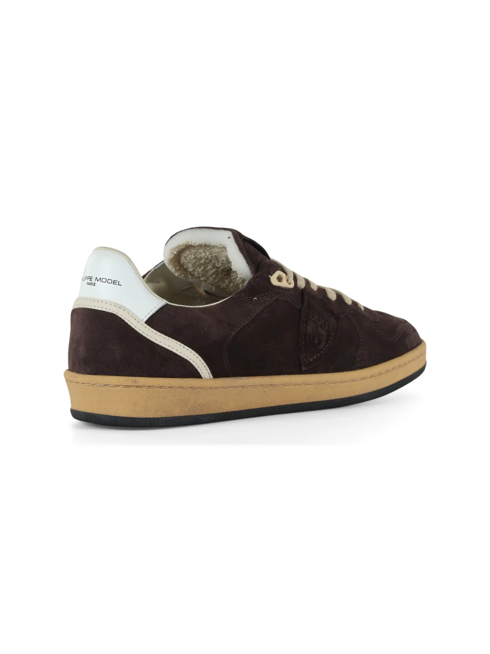 marrone scuro | Sneakers in suede PGAL LOW