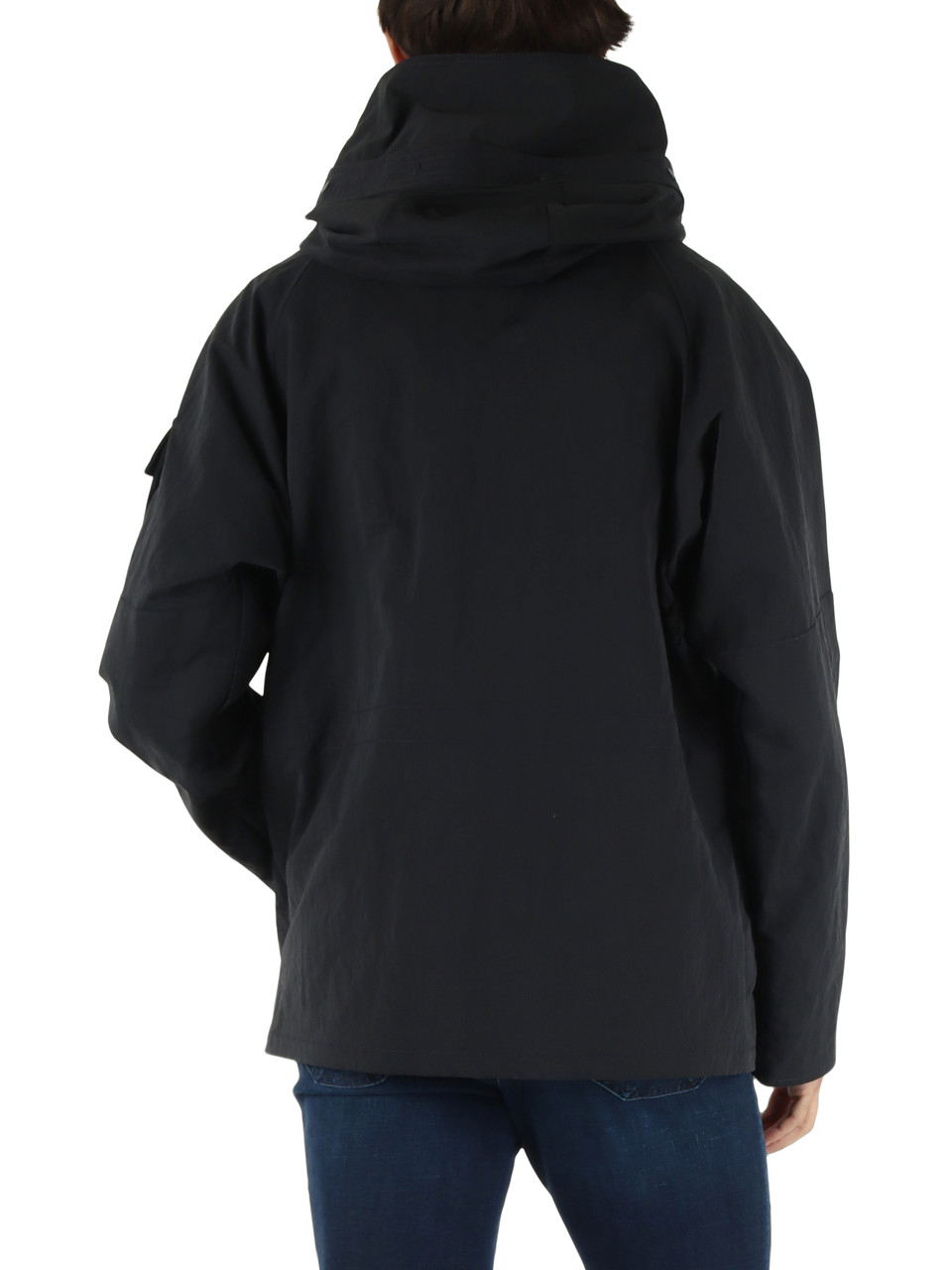 BLU SCURO | Giacca in tessuto spalmato LATITUDE SHORT PARKA