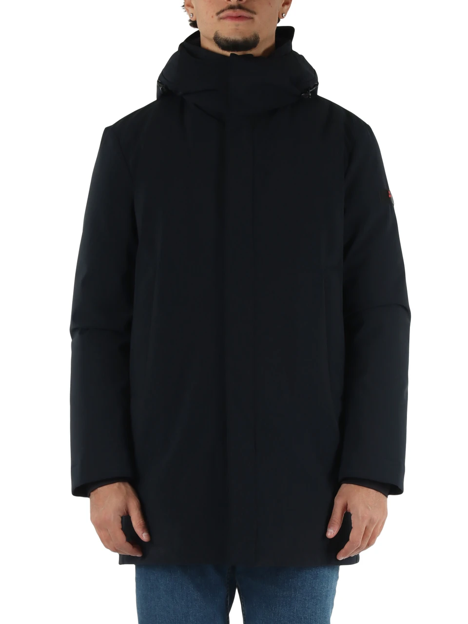 BLU SCURO | Piumino con cappuccio KRUGER TJ GRS 02