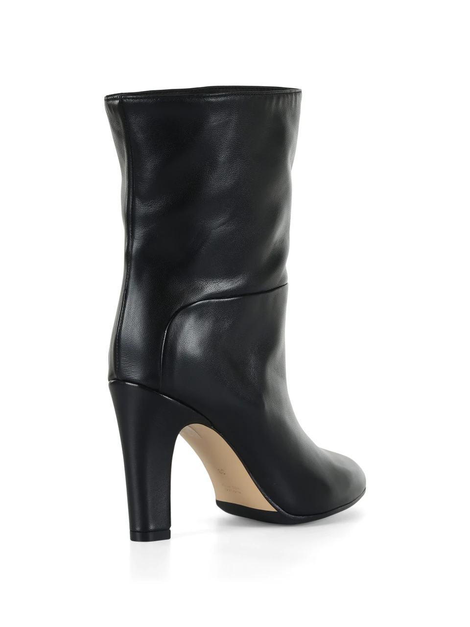 NERO | Stivaletto in pelle con tacco