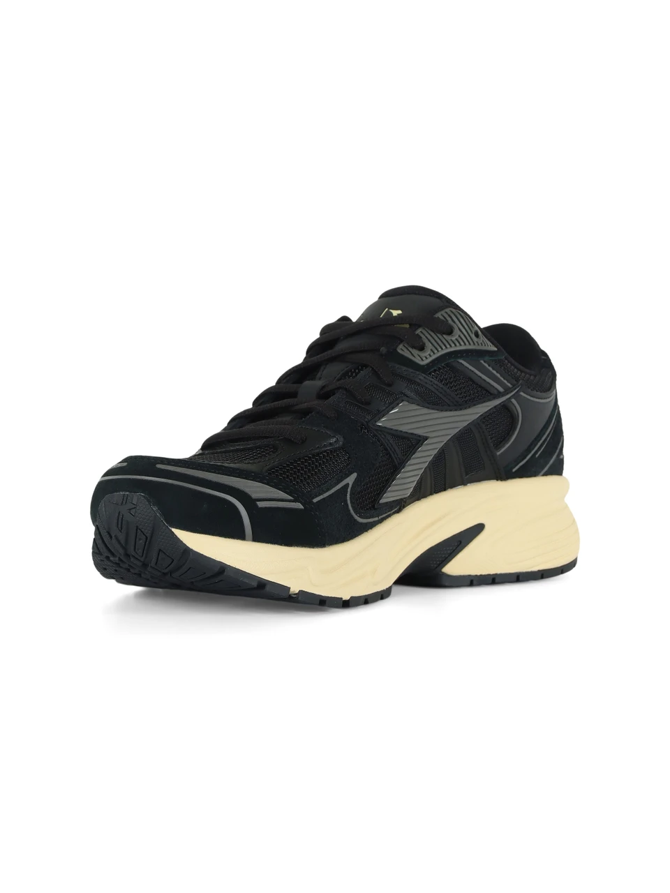 NERO | Sneakers chunky in pelle e tessuto MYTHOS STAR