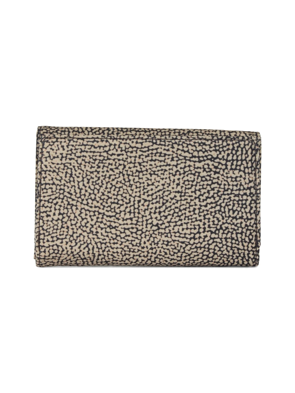 BEIGE | Portafoglio Medium in tessuto OP con patta