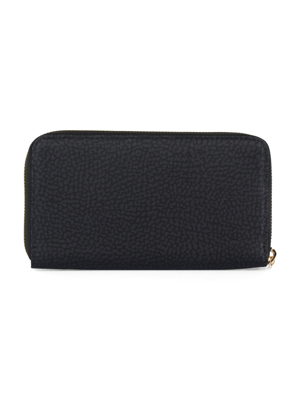 NERO | Portafoglio Medium Zip Around in tessuto OP
