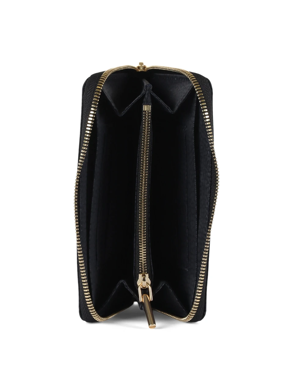 NERO | Portafoglio Medium Zip Around in tessuto OP