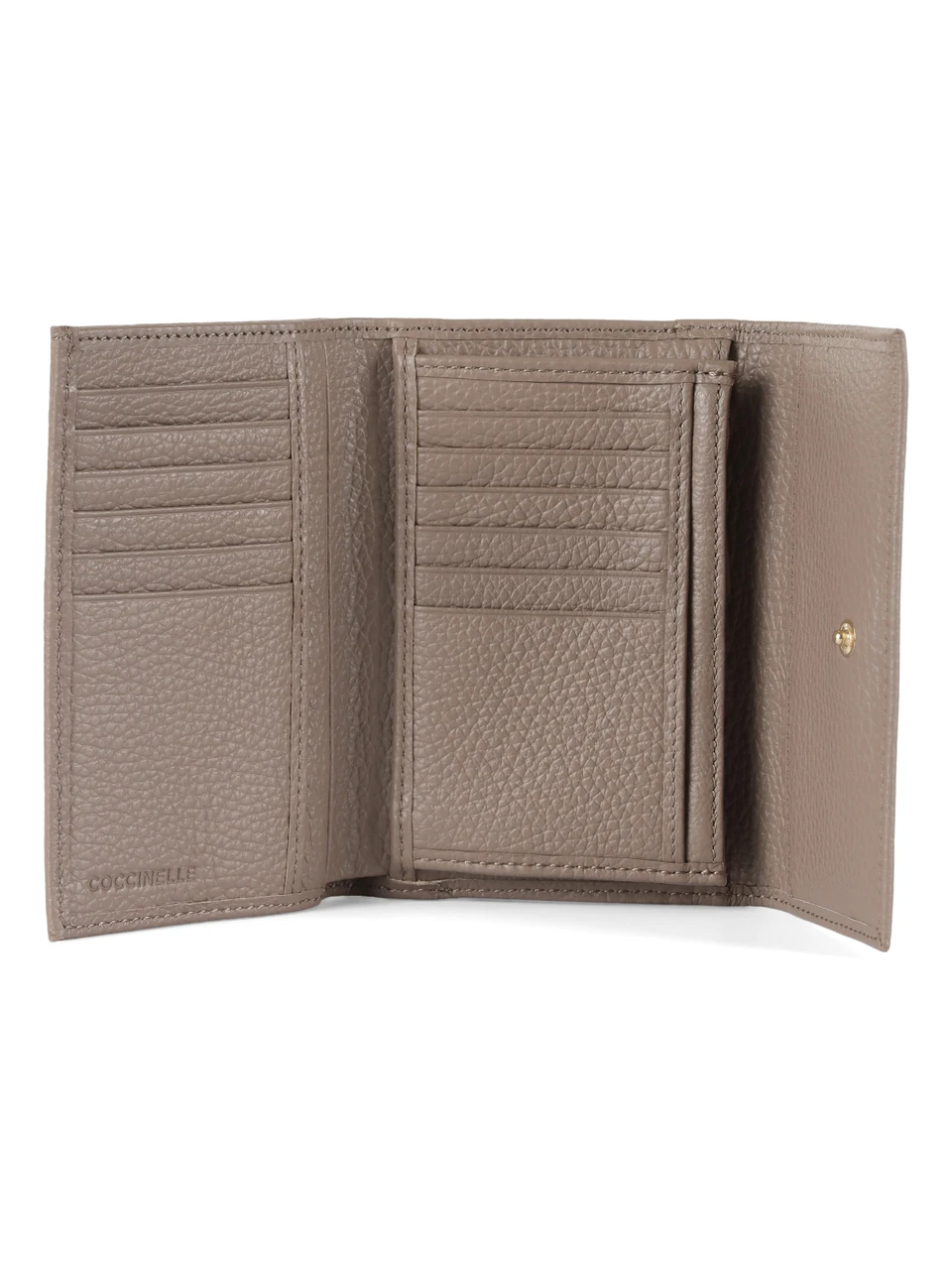 TORTORA | Portafoglio in pelle martellata METALLIC Medium