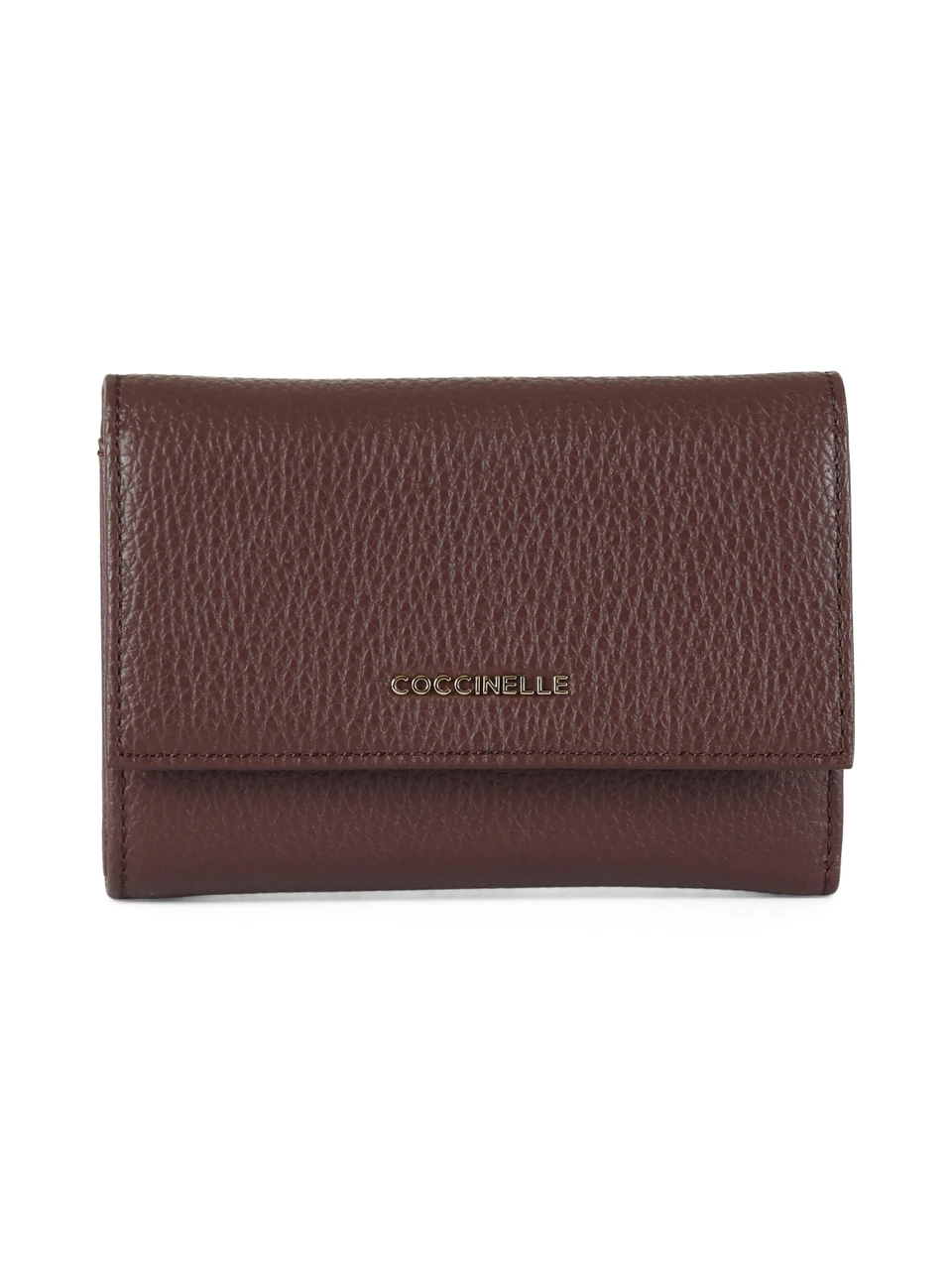 MERLOT | Portafoglio in pelle martellata METALLIC Medium