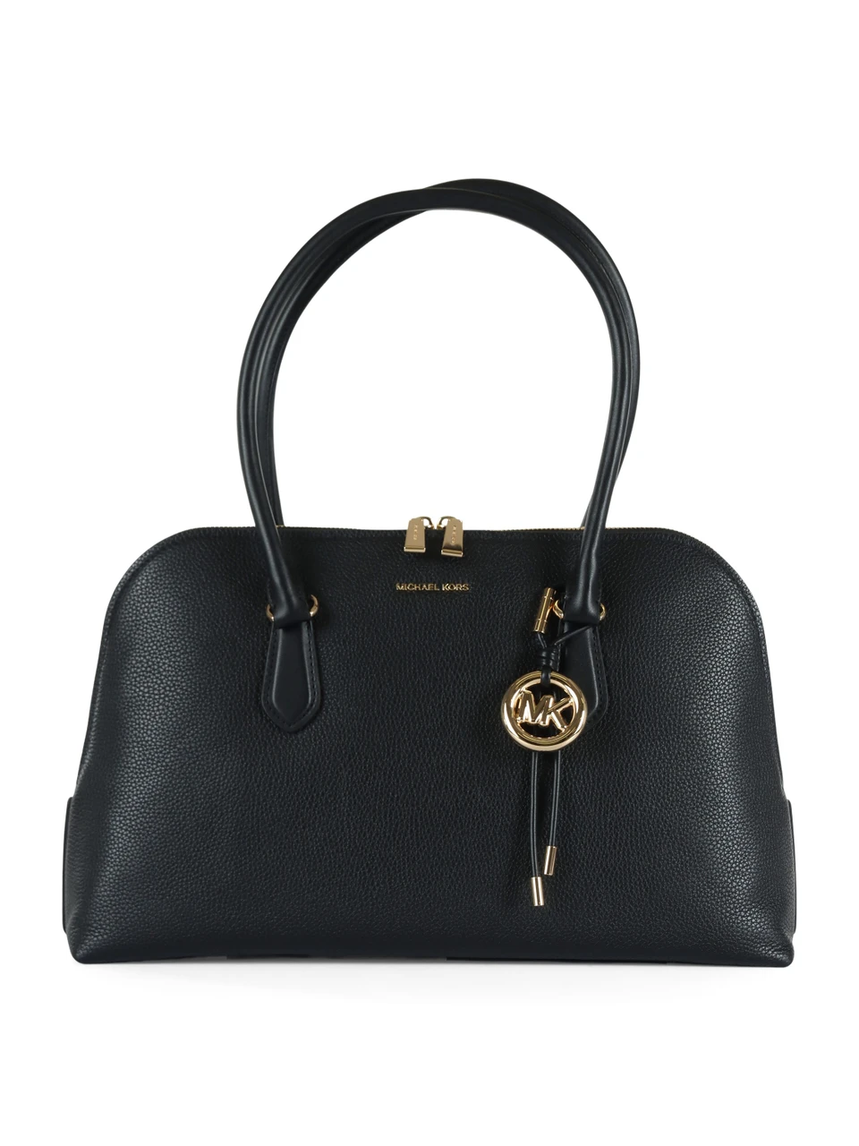 NERO | Borsa a spalla in pelle martellata SHAYE Large