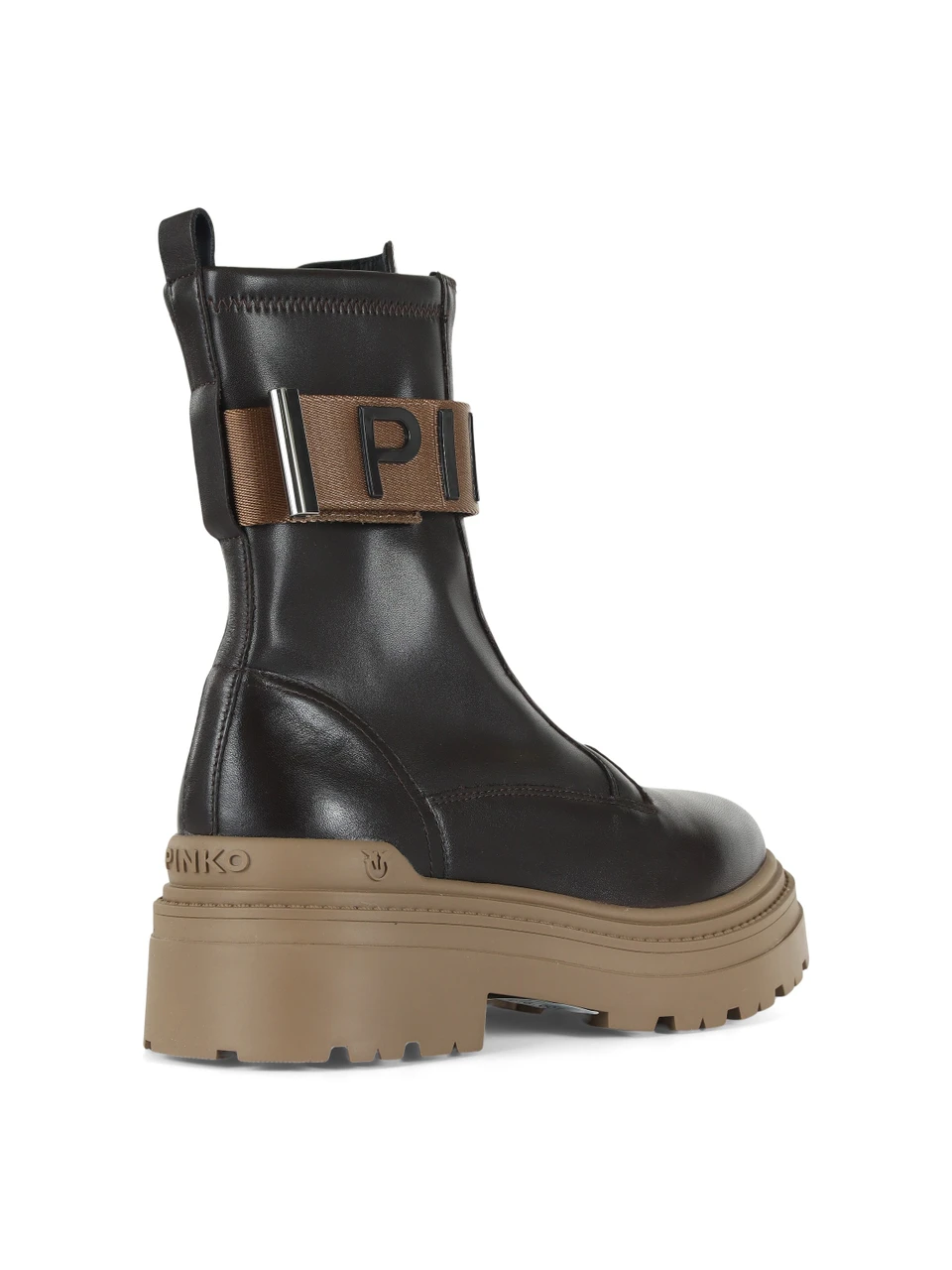 MARRONE | Stivaletti in pelle ed ecopelle MIA 13