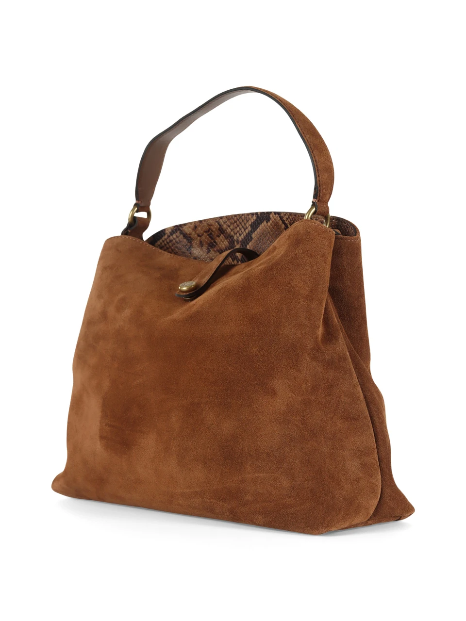 CUOIO | Borsa a spalla in suede FIONA Large