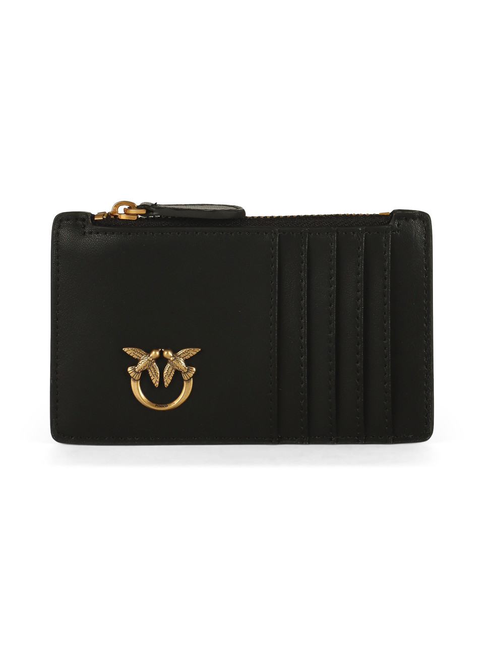 NERO | Borsellino portacarte in pelle AIRONE CARDHOLDER