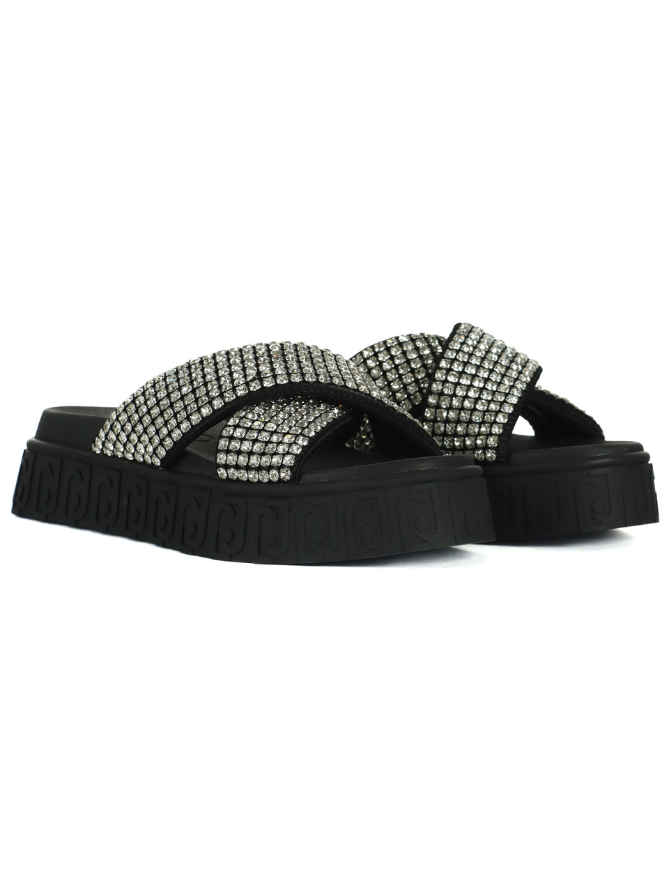 NERO | Sandali LOVELY SANDAL 02 con strass