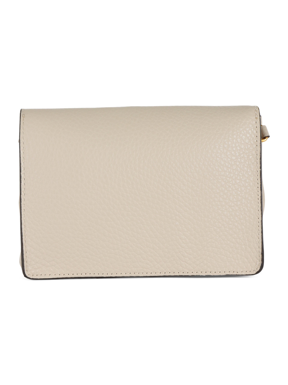 BEIGE | Borsa a tracolla in pelle martellata CORALLO