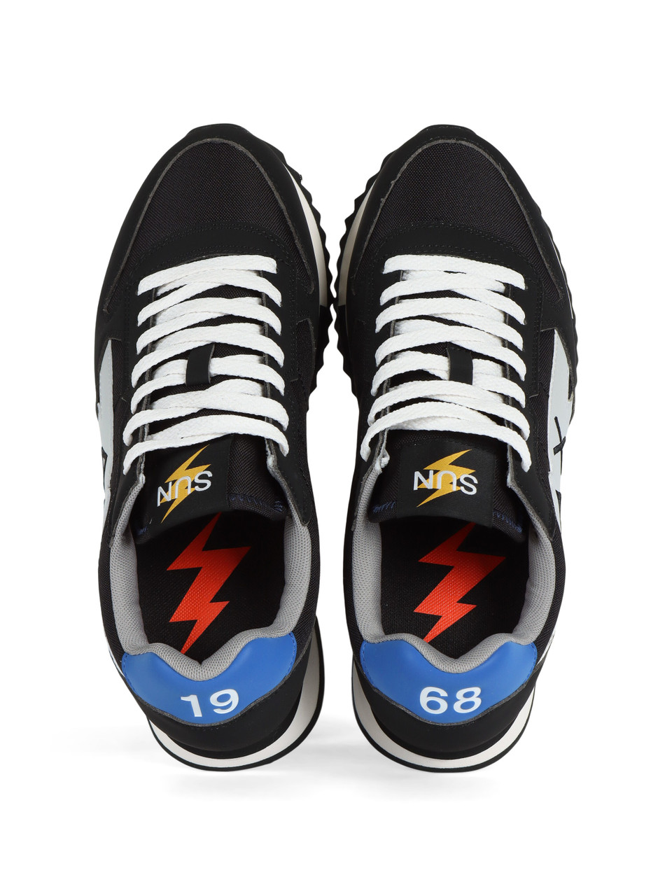 NERO | Sneakers in ecopelle e tessuto NIKI SOLID