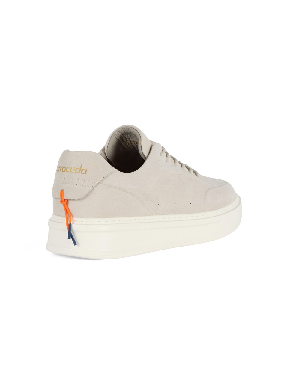 GRIGIO CHIARO | Sneakers in nabuk con scritta logo