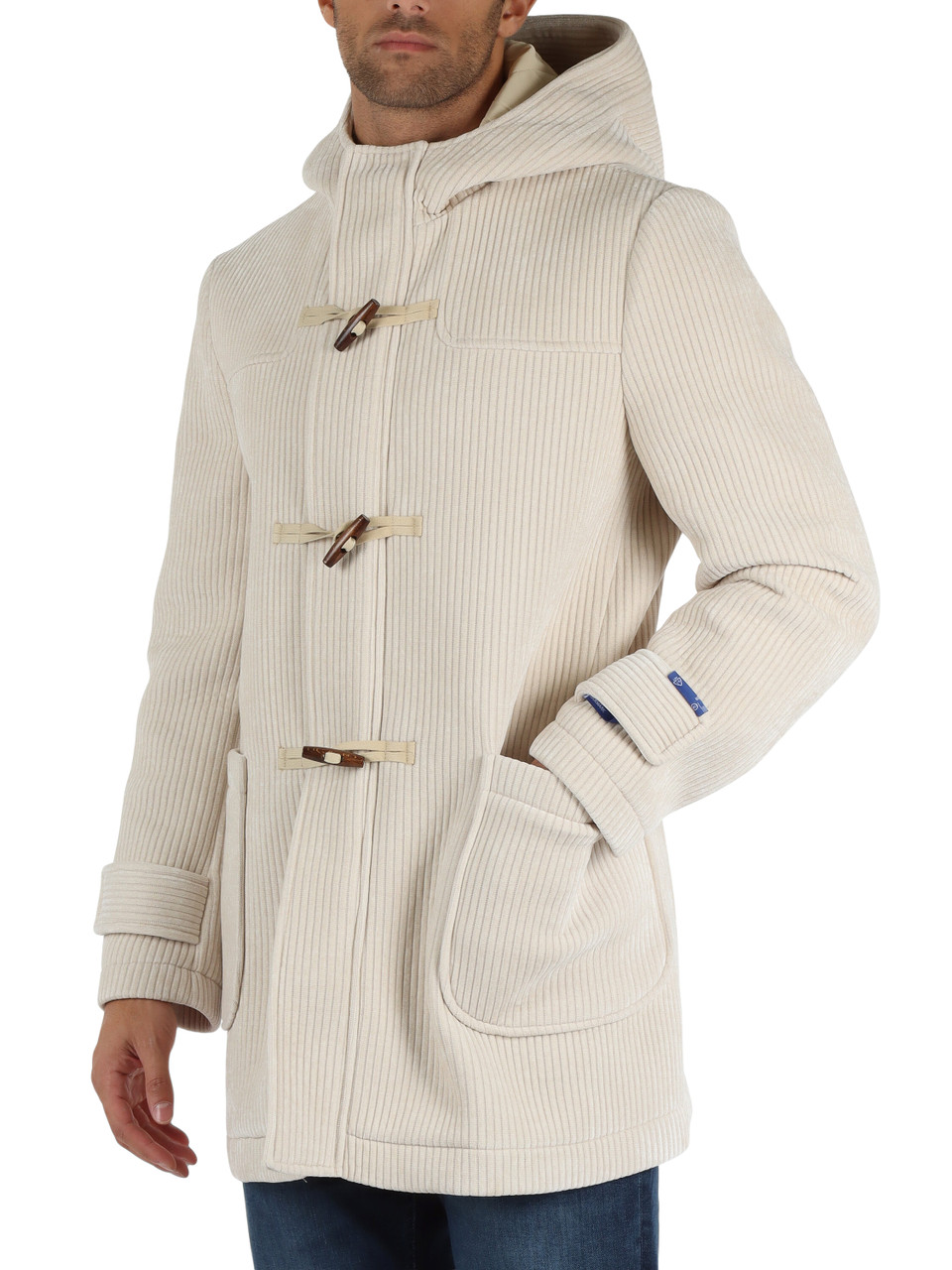 PANNA | Cappotto Montgomery ALBA in velluto a coste