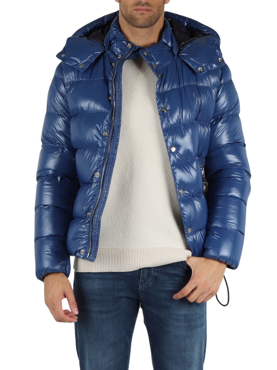 BLU | Piumino trapuntato con cappuccio SIRIUS
