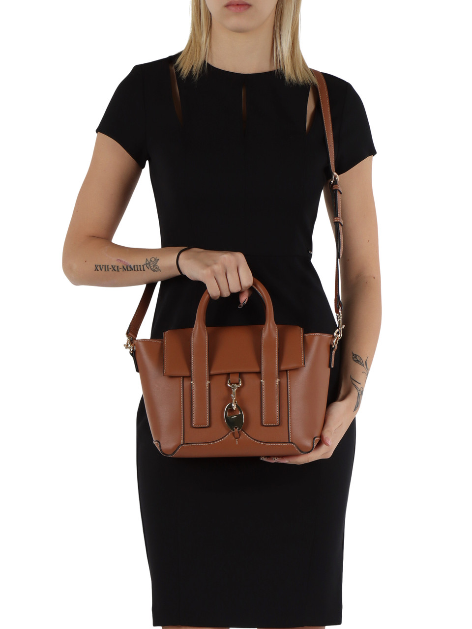 CUOIO | Borsa a mano CAMELIA in ecopelle