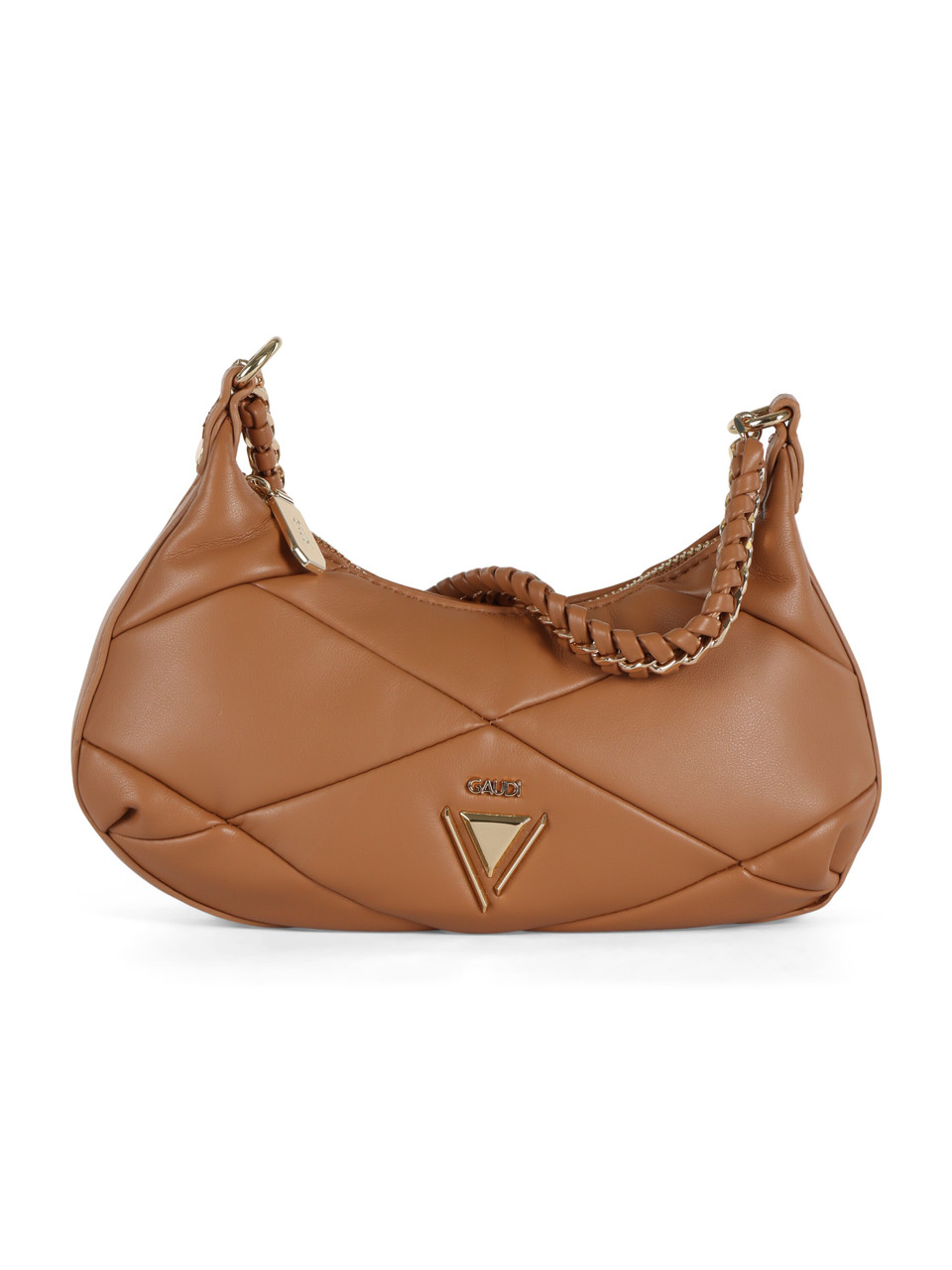 CUOIO | Borsa a spalla trapuntata CECILE Small