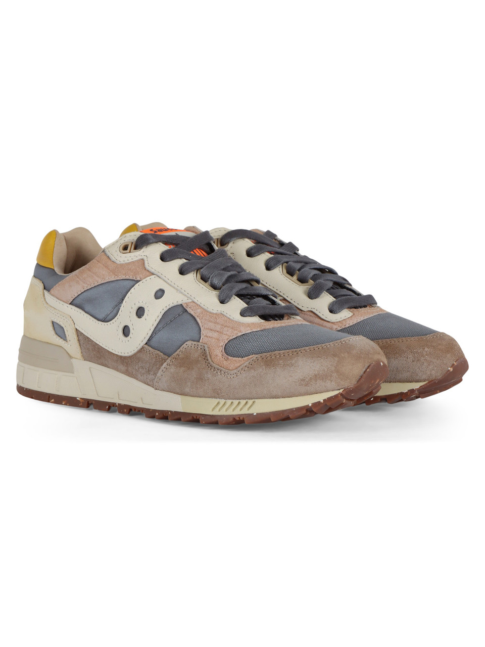 GRIGIO | Sneakers in pelle e tessuto SHADOW 5000