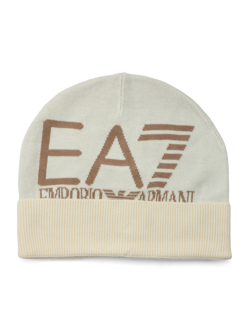BEIGE | Cappello con motivo logo jacquard