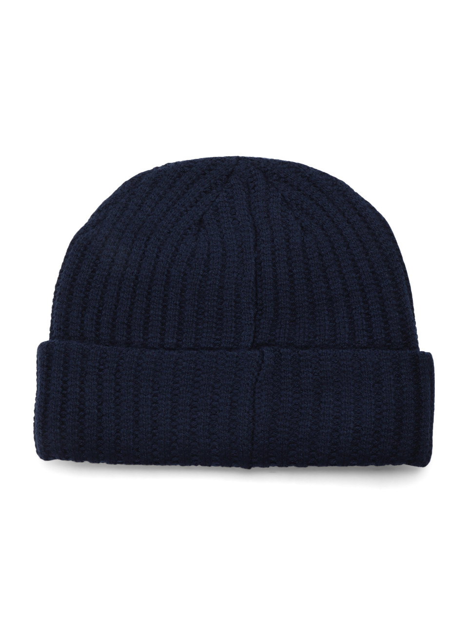 BLU SCURO | Cappello in misto lana merino THICK KNIT