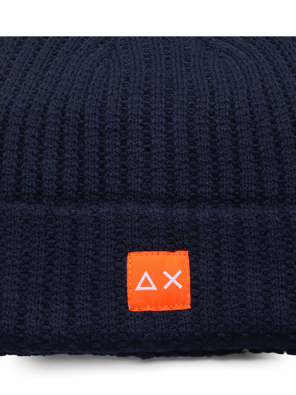 BLU SCURO | Cappello in misto lana merino THICK KNIT