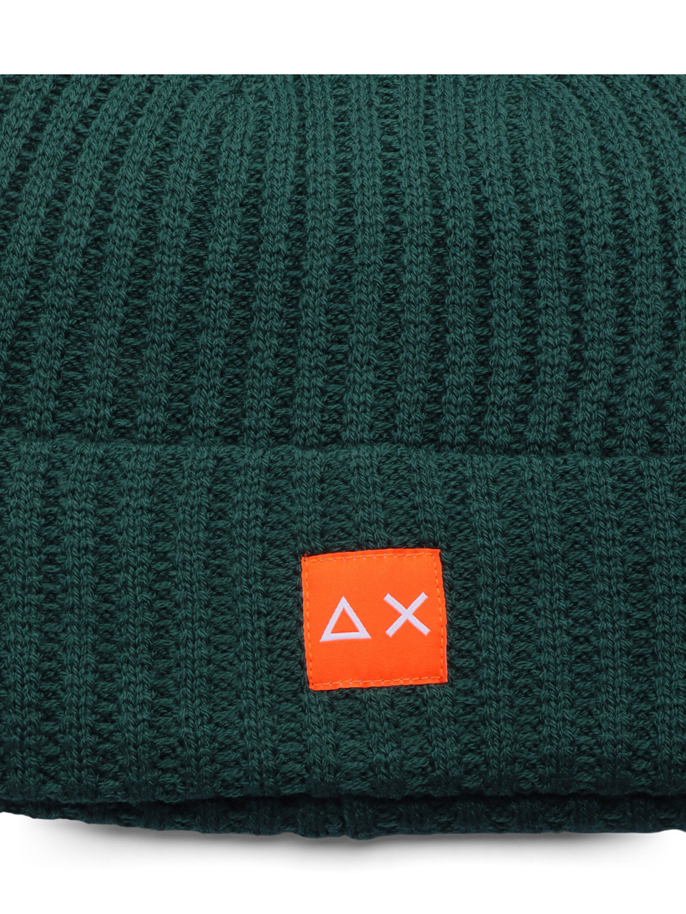 VERDE SCURO | Cappello in misto lana merino THICK KNIT