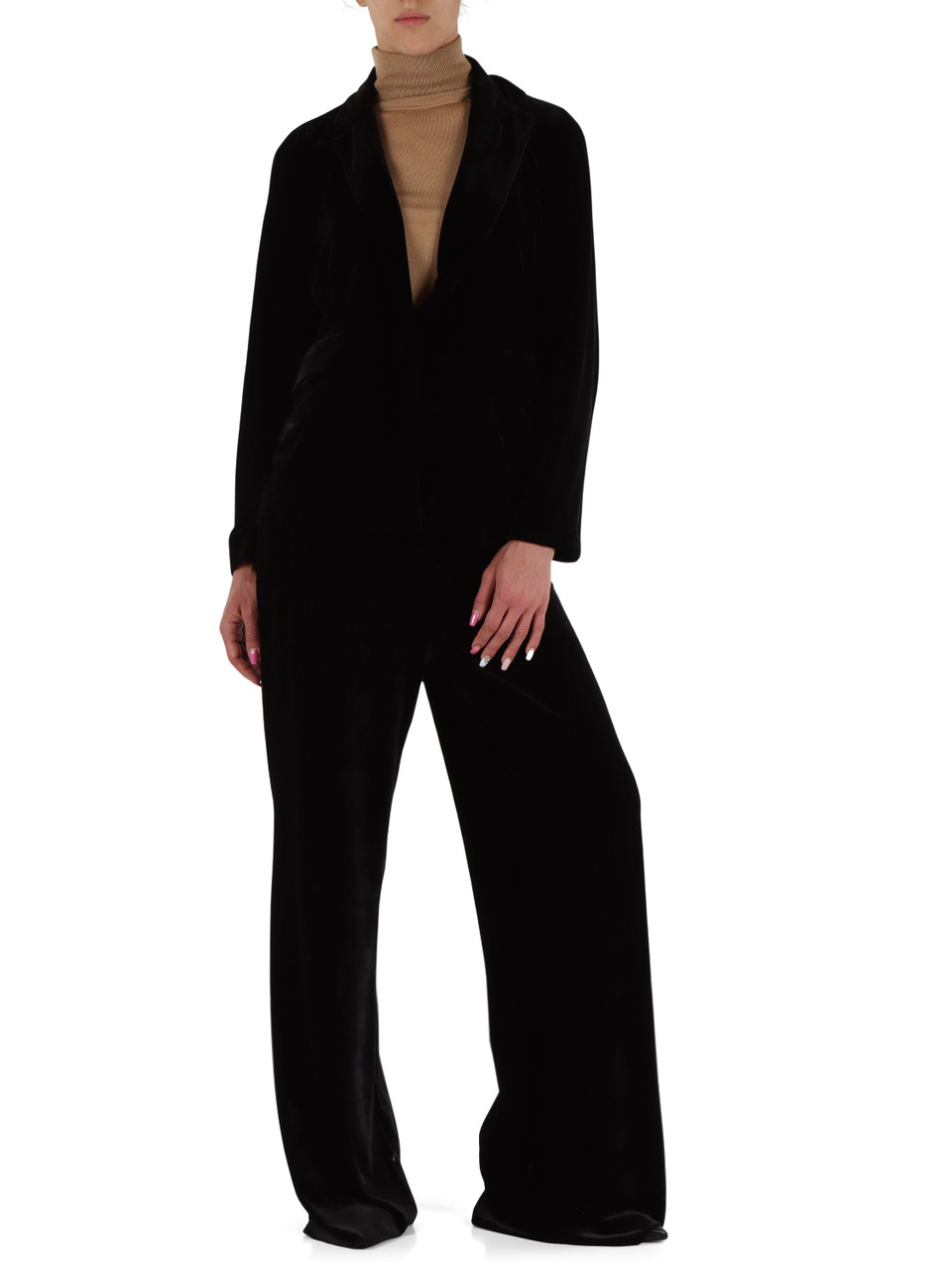 NERO | Il completo FORMA comprende giacca e pantalone in velluto
