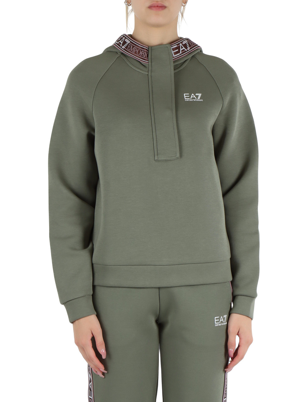 VERDE | Felpa con cappuccio NATURAL VENTUS 7
