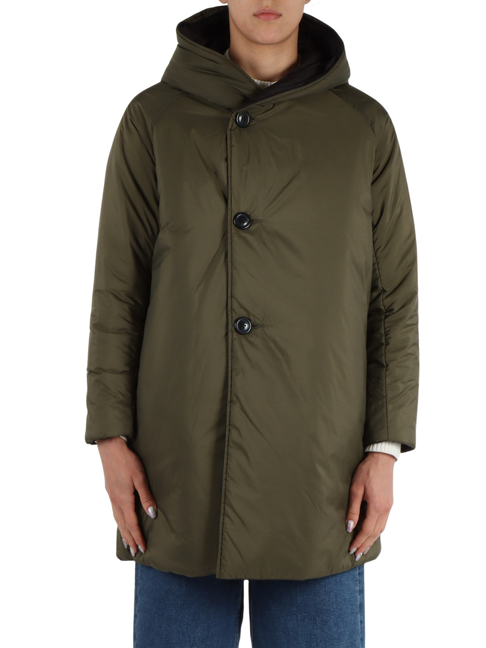 NERO | Giacca reversibile con cappuccio LEMORAY