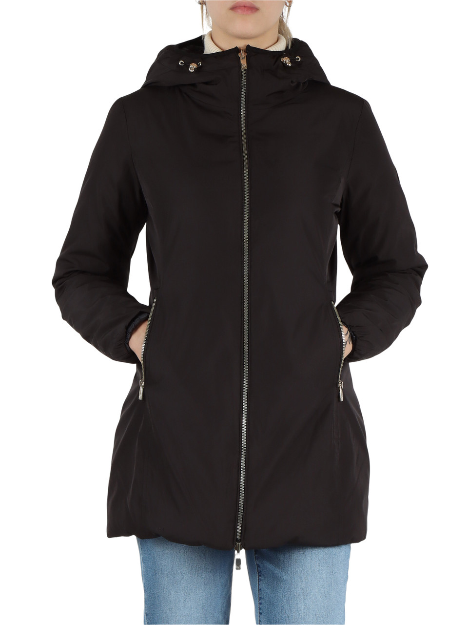 NERO | Piumino leggero reversibile KALIE 800 Fill Power Technology