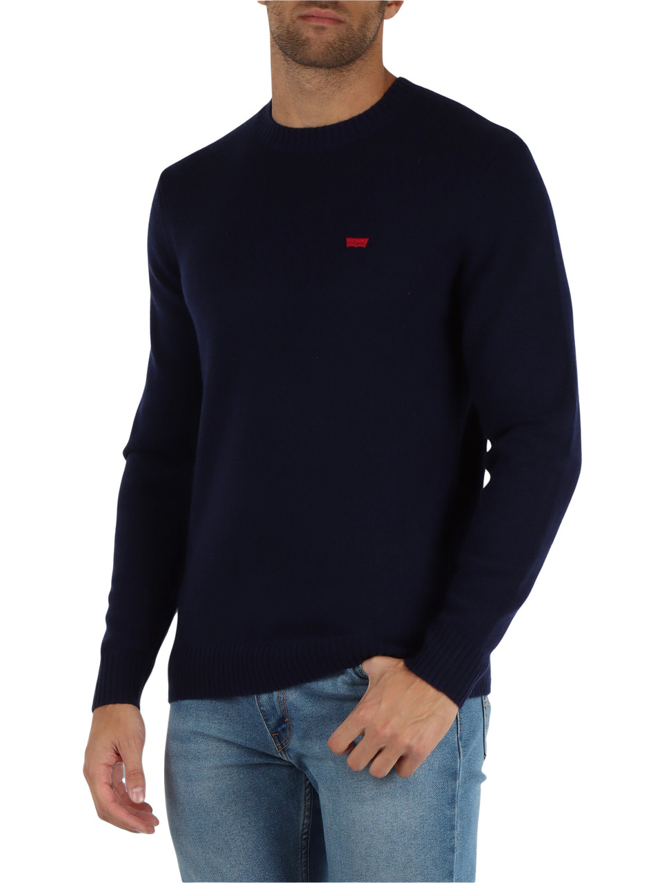 BLU SCURO | Maglia in misto lana ORIGINAL HOUSEMARK