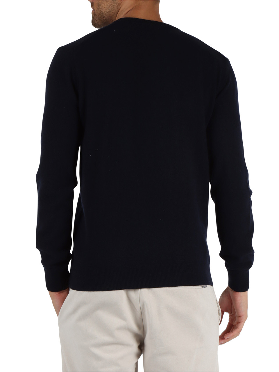 BLU SCURO | Maglia girocollo in cashmere BLU SCURO | Maglia girocollo in cashmere