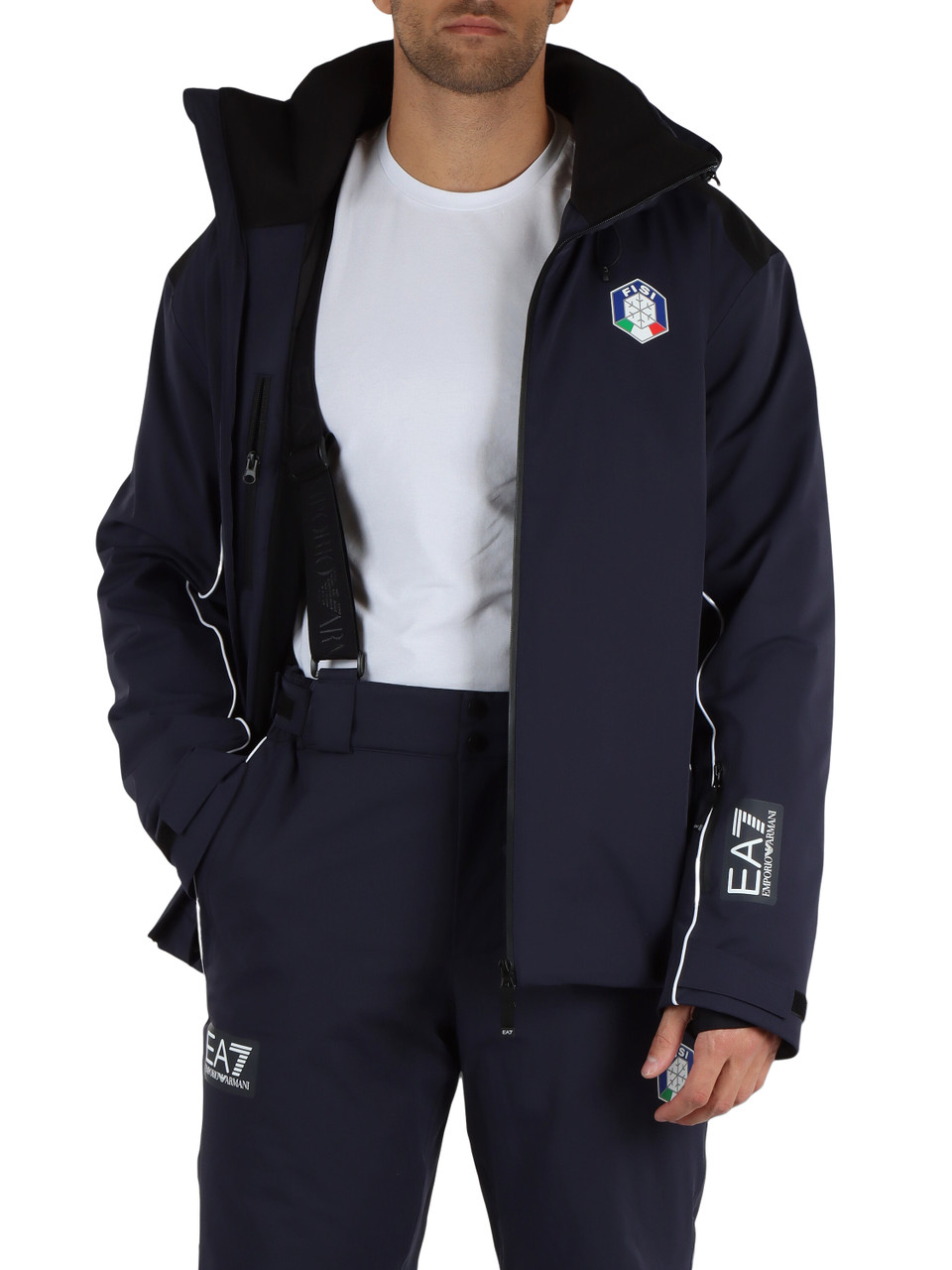 BLU SCURO | Giacca da sci PROTECTUM 7 FISI Collection con imbottitura STRATUM 7