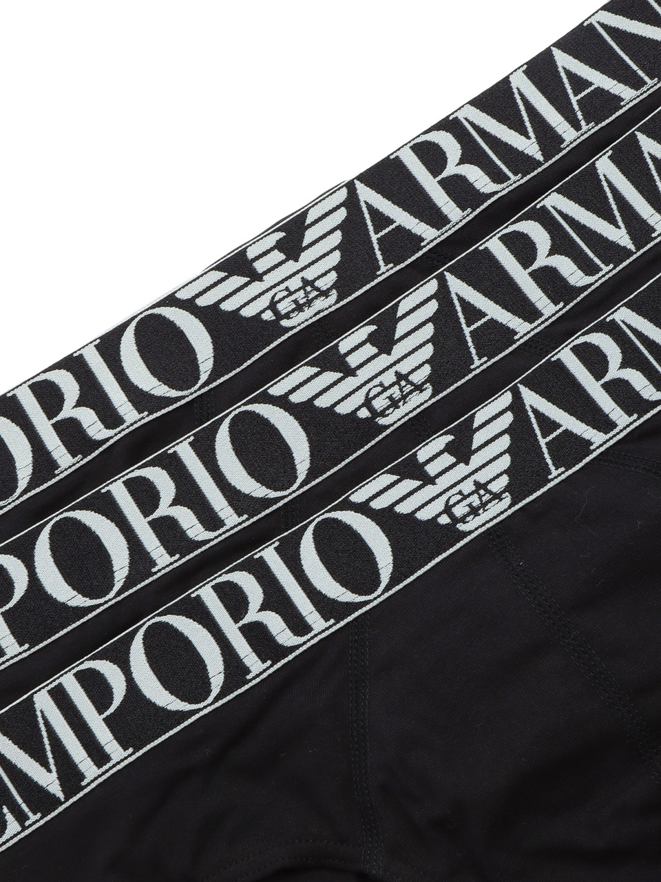 NERO | Il set comprende tre paia di slip in cottone organico