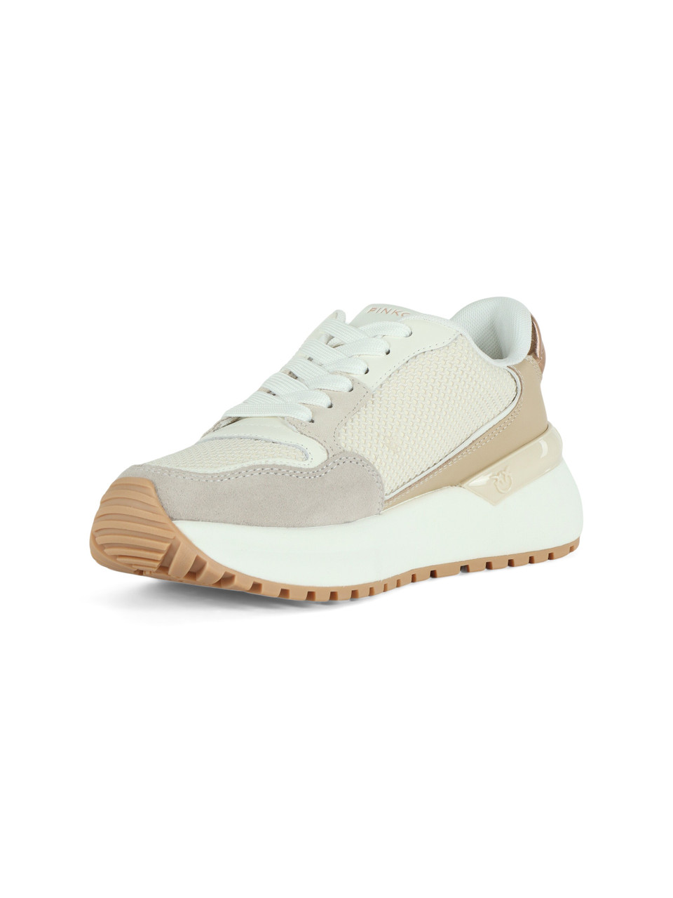 BEIGE | Sneakers GEM 07 in pelle ed ecopelle