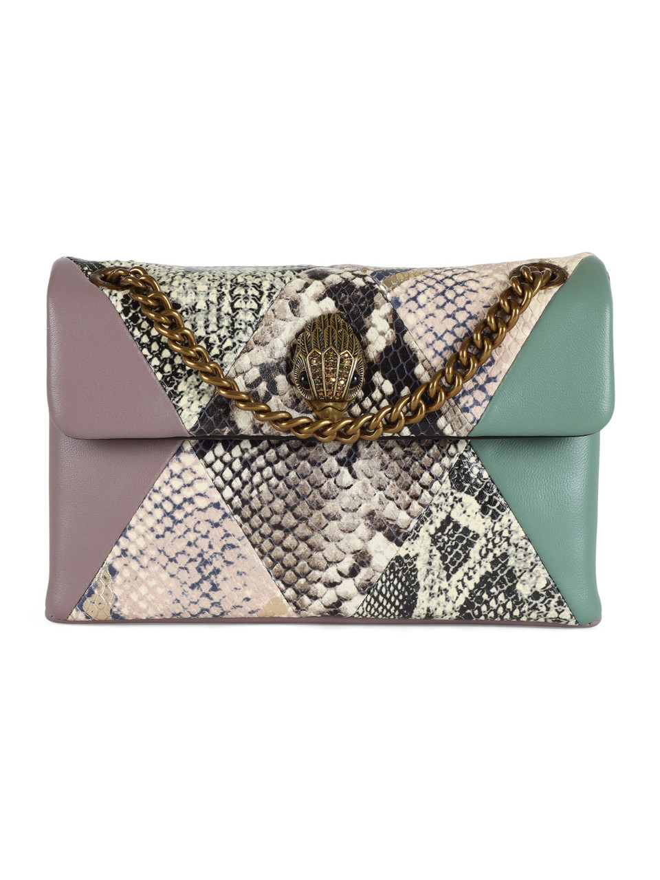 VERDE | Borsa a tracolla in pelle Mini KENSINGTON