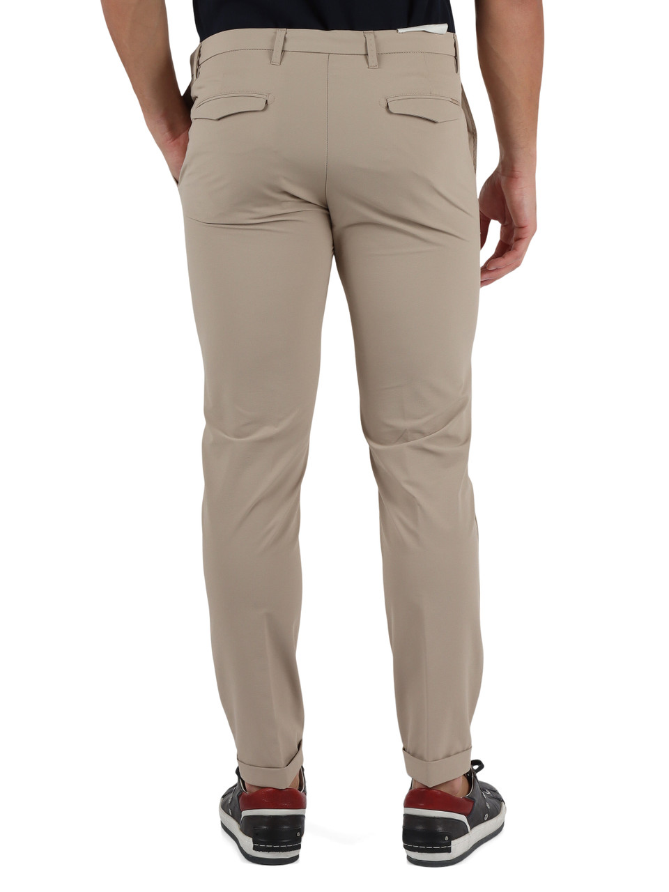 BEIGE | Pantalone SASA in tessuto tecnico stretch