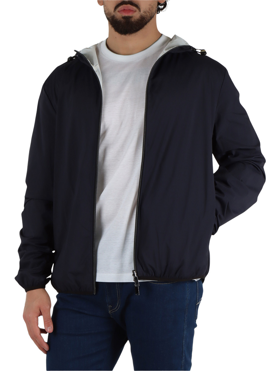BLU SCURO | Giubbotto leggero reversibile IGNAZIO
