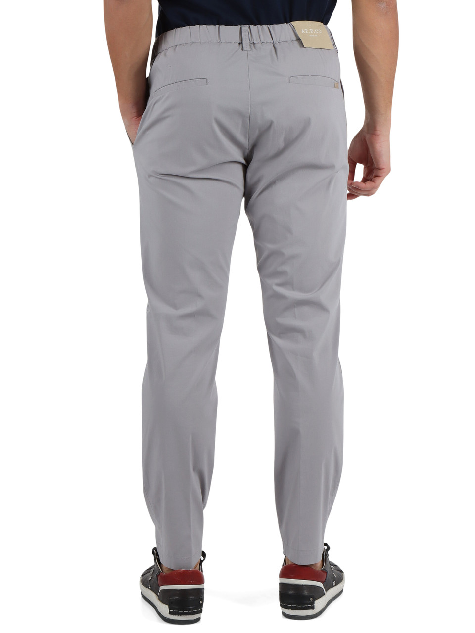 GRIGIO | Pantalone in misto cotone BERLINO