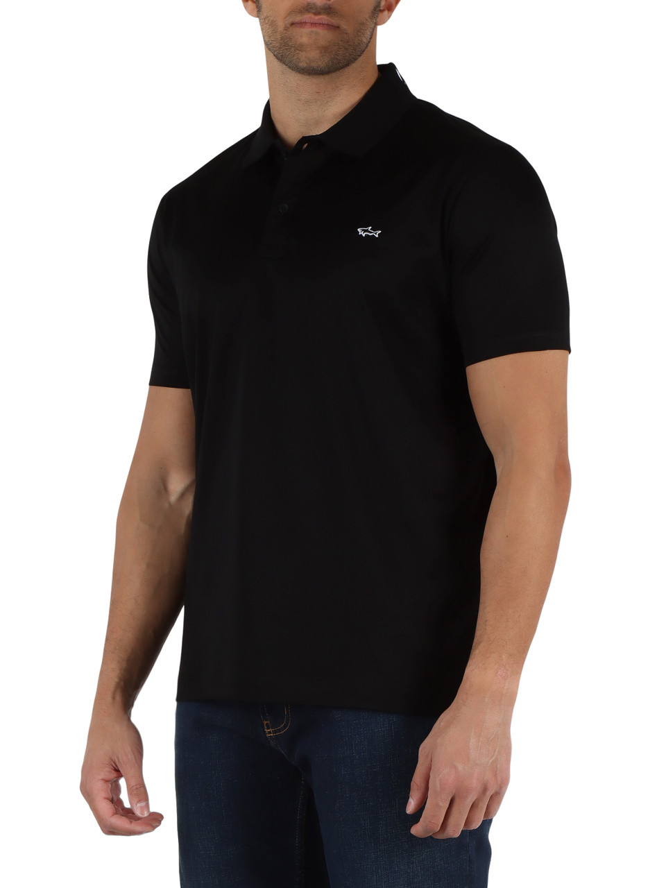 NERO | Polo in cotone Three One Kompact Technology